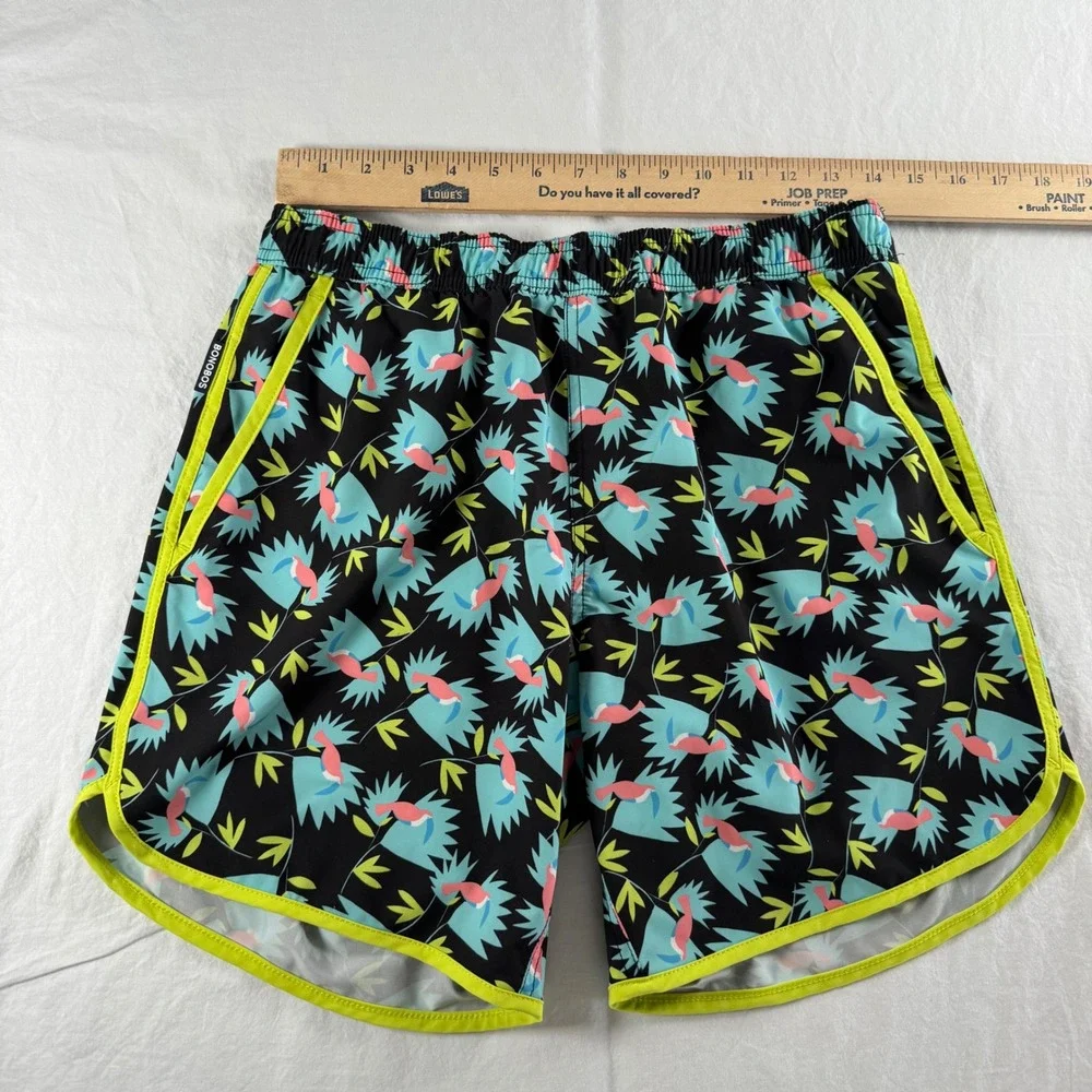 Bonobos Men's Size S Black Bird Print 7